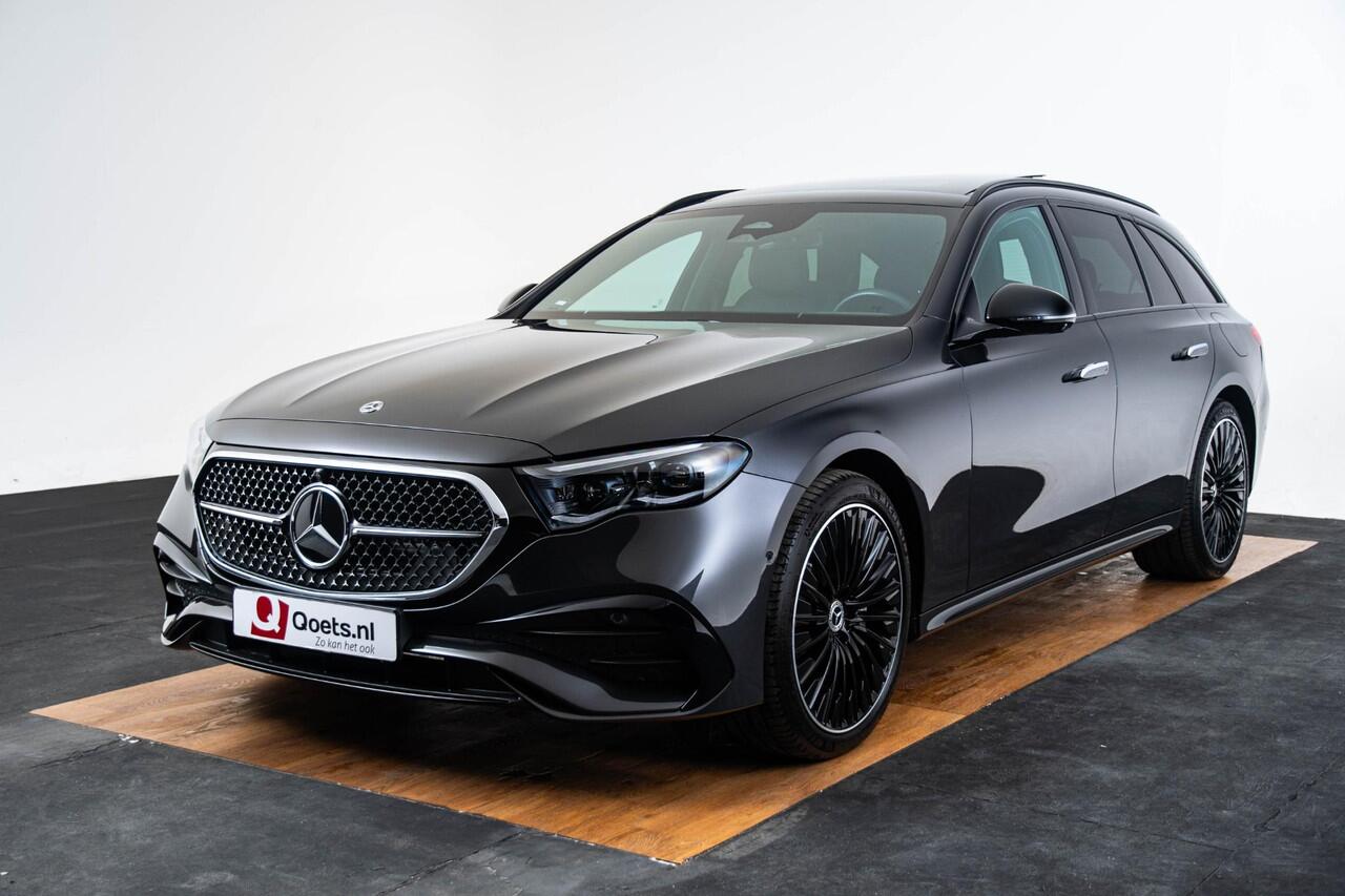 Mercedes-Benz E-estate 300 e AMG Line Trekhaak - Panoramadak - Airmatic - Night Pack - Winter pakket - Cruisecontrol met Afstandsregeling - Comfort stoelen - Verwarmde en geklimatiseerde stoelen - Getinte Ruiten -