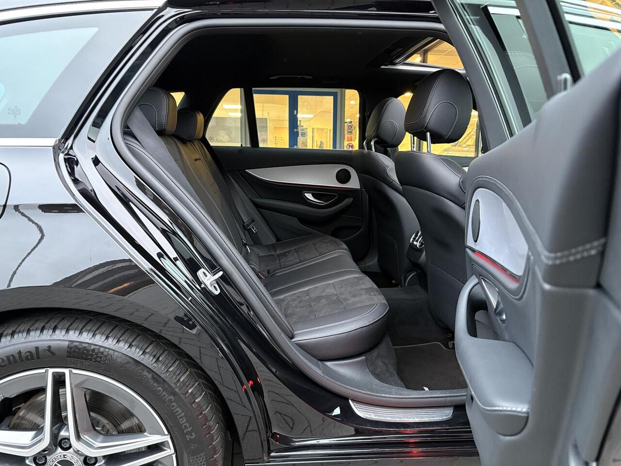 Mercedes-Benz E-estate 300 e AMG Line PHEV | Elek. Wegklapbare Trekhaak | Open dak | Multibeam | Stoelverwarming | Achteruitrijcamera | Adaptive Cruise Control