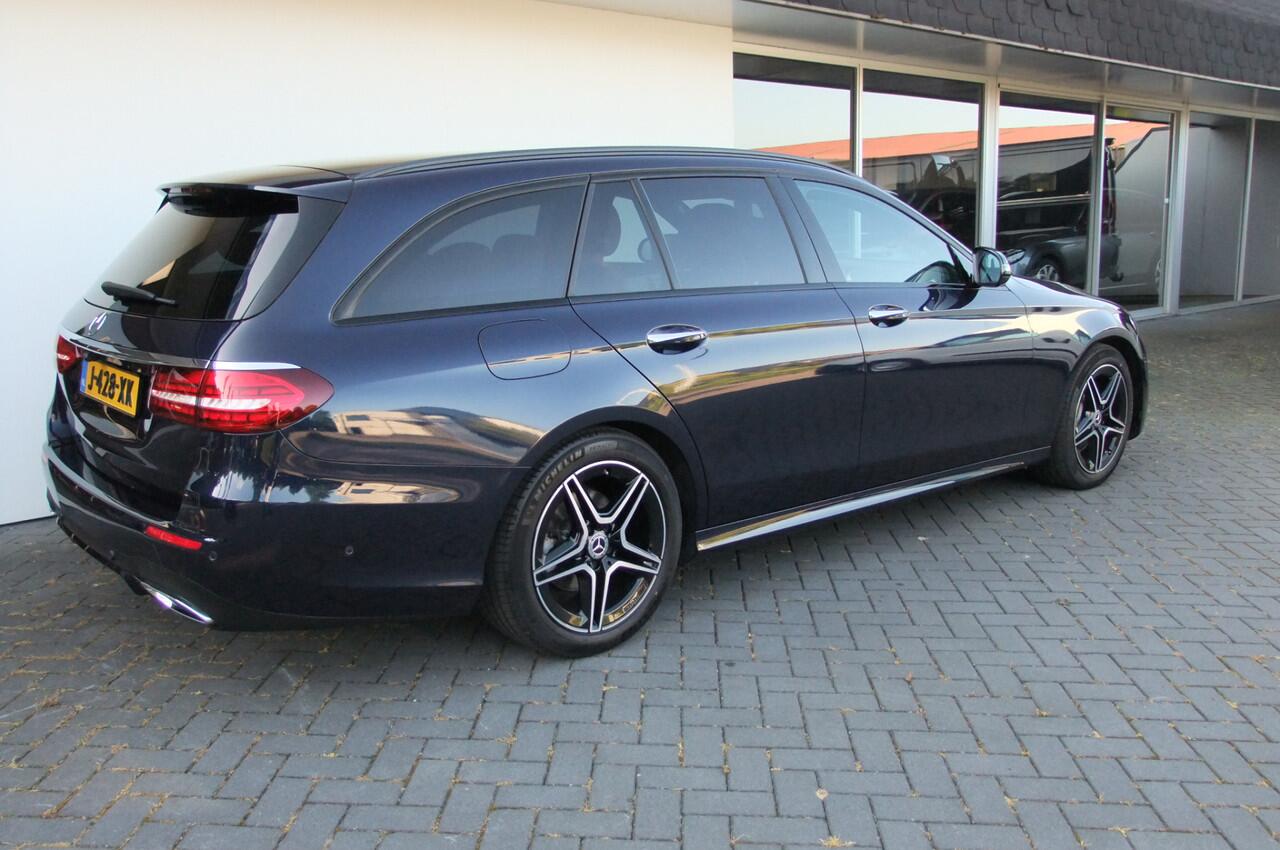 Mercedes-Benz E-estate 200 Business Solution AMG / Facelift / Burmester/ Memory/ Head-up/ Panorama/ Trekhaak af-fabriek/ Night pakket/ DAB / 360 camera/ Air balance