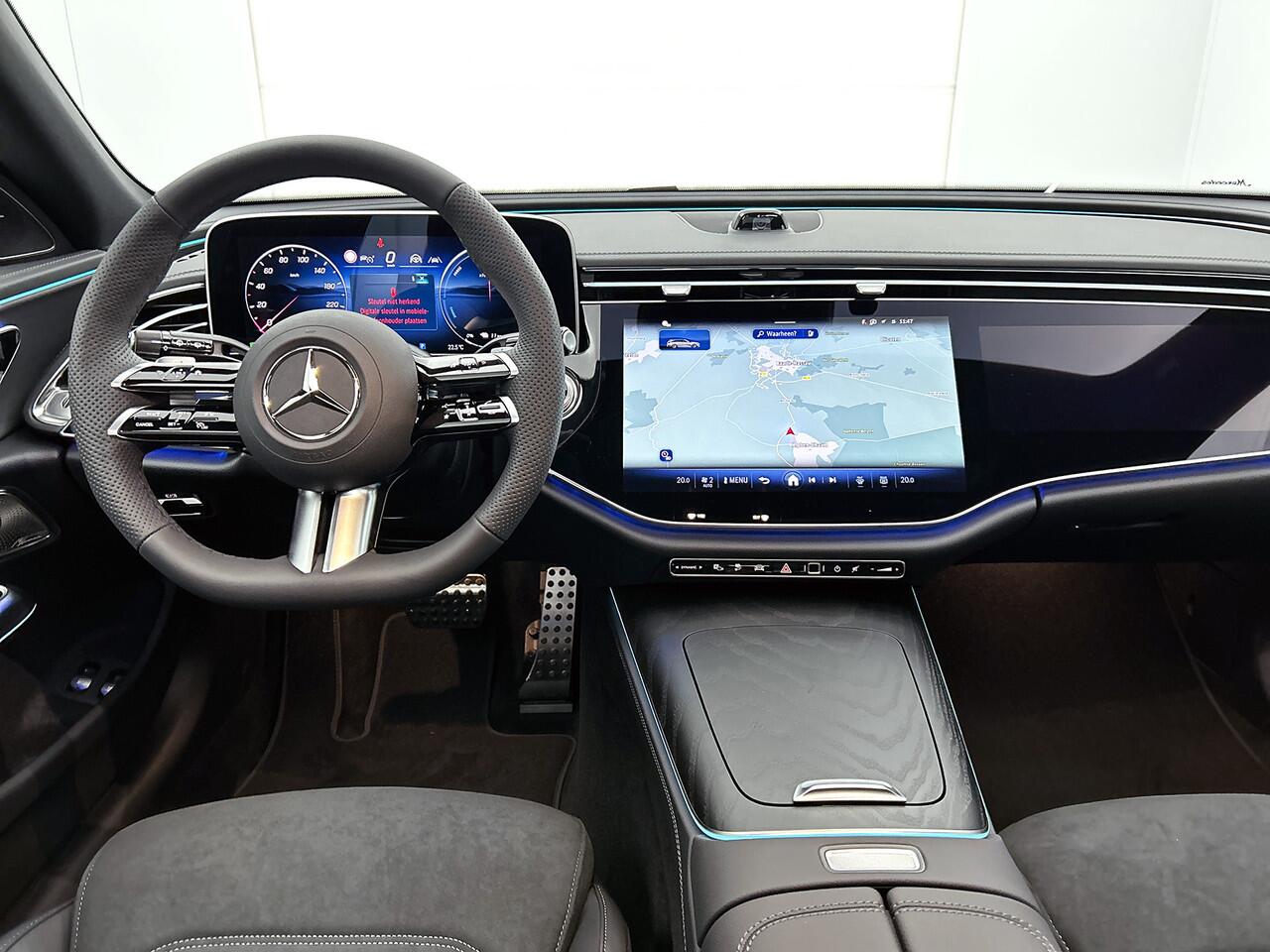 Mercedes-Benz E-estate 300 e Sport Edition | Trekhaak | Nightpakket | Premium pakket | Rijassistentiepakket Plus | Memorypakket | 360°-camera | Winter pakket | Burmester® 4D sound system | MBUX Superscreen |