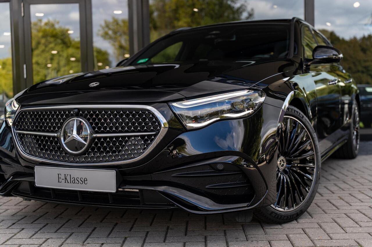 Mercedes-Benz E-estate 300e Sport Edition | Night | Panoramaschuifdak | Premium pakket | Burmester| Trekhaak | 360° camera | Superscreen |