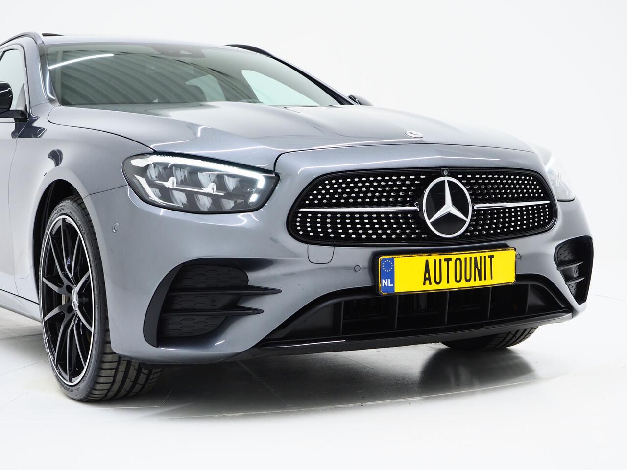 Mercedes-Benz E-estate 300 e AMG Line | Panoramadak | Trekhaak | 360 | Adaptive Cruise | Sfeerverlichting | Carplay