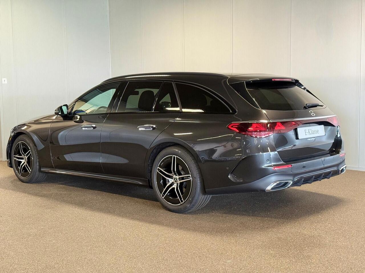 Mercedes-Benz E-estate 200 AMG STYLING-NW MODEL-NIGHT-CAMERA-TREKHAAK-DODEHOEK-COMPLEET