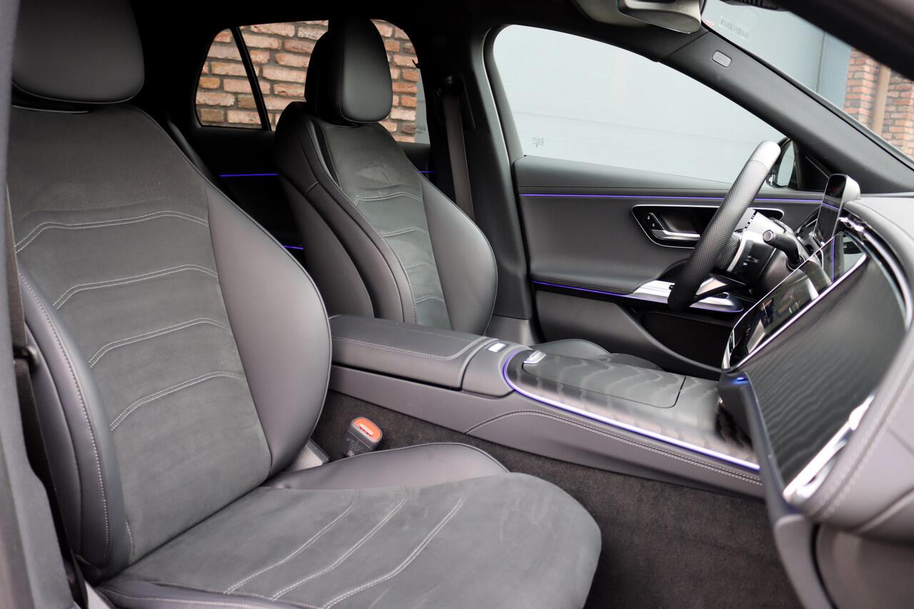 Mercedes-Benz E-estate 200 AMG Line Aut9 | Distronic Pro | Trekhaak | Verwarmd Stuurwiel | Camera | Keyless Go | High Perf. LED | Zitcomfortpakket | Nightpakket |