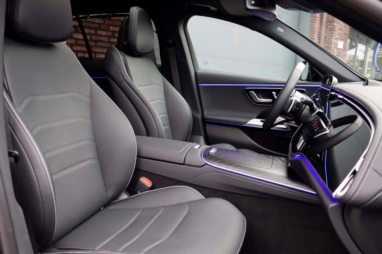 Mercedes-Benz E-estate 220 d 4MATIC AMG Line | Hyperscreen | Distronic+ | Panoramadak | Trekhaak | Burmester | Stoelventilatie | Verwarmd Stuurwiel | HUD | Memory | Digital Light |