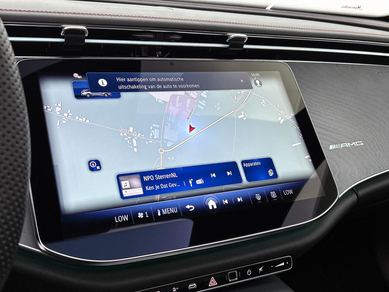 Mercedes-Benz E-estate Mercedes-AMG 53 4MATIC+ Night Pakket 1+2 | Panoramadak | 21 Inch AMG Velgen | Burmester® | Trekhaak | AMG Real Performance Sound. Inclusief 24 maanden MB Certified garantie voor Europa.