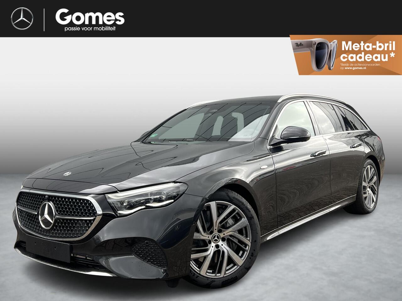 Mercedes-Benz E-estate 300 e Luxury Line | Panoramadak | Trekhaak | Donkergetint Glas Achter | 360° Camera | DISTRONIC Afstandsassistent | Dodehoekassistent | Elektrisch Verstelbare Stoelen + Memory | Stoelverwarming | Apple CarPlay | Android Auto