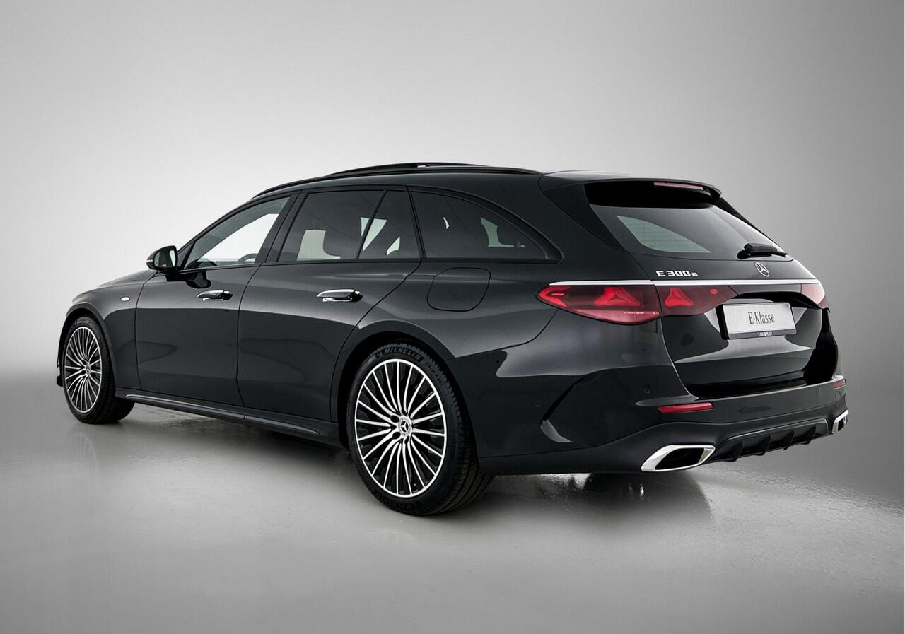 Mercedes-Benz E-estate 300 e Sport Edition | Trekhaak | Nightpakket | Premium Pakket | Rijassistentiepakket Plus | Akoestisch comfortpakket | Stoelventilatie voor | Winter pakket | KEYLESS GO-pakket | 360°-camera | MBUX Superscreen |