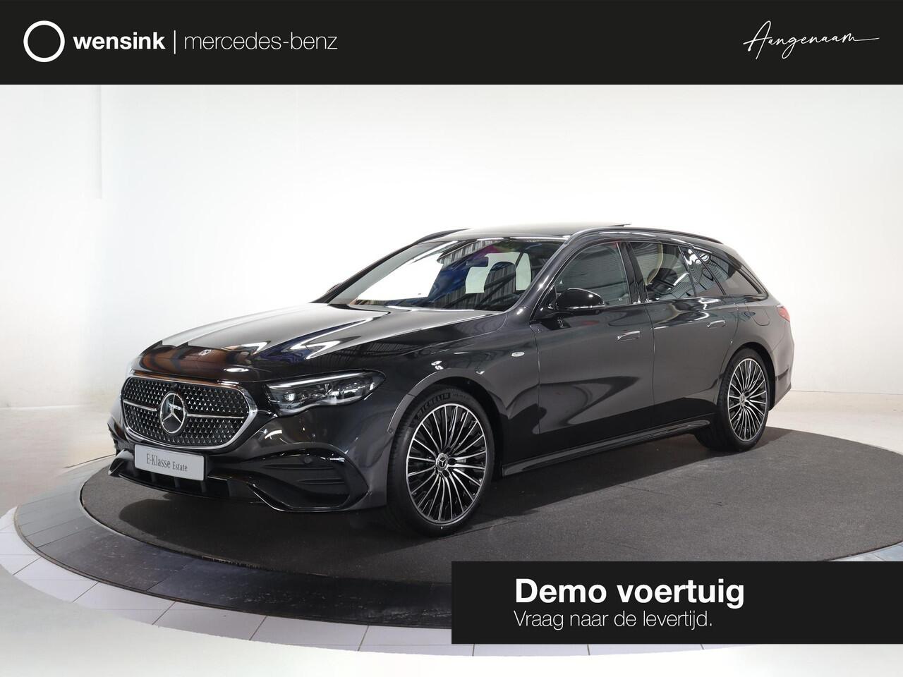 Mercedes-Benz E-estate 300e Sport Edition | Panoramaschuifdak | Premium Plus | Night | Rijassistentiepakket Plus | Stoelventilatie | Burmester