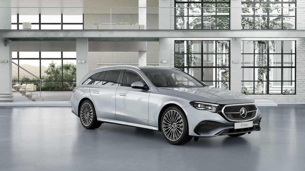 Mercedes-Benz E-estate 300e Sport Edition | Panoramaschuifdak | Lederpakket | Stoelventilatie | Dodehoekassistent | Trekhaak | MBUX Superscreen |