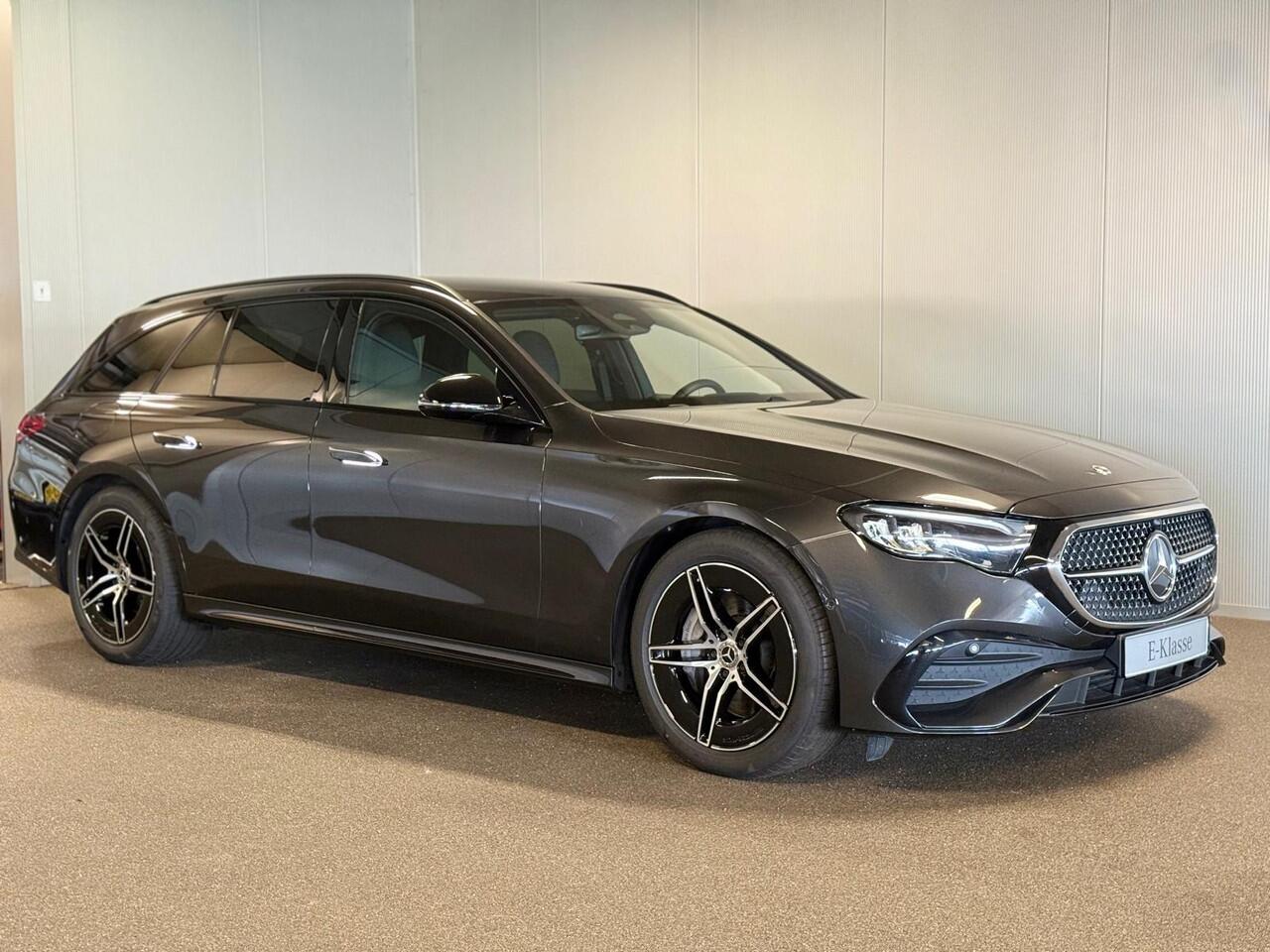 Mercedes-Benz E-estate 200 AMG STYLING-NW MODEL-NIGHT-CAMERA-TREKHAAK-DODEHOEK-COMPLEET