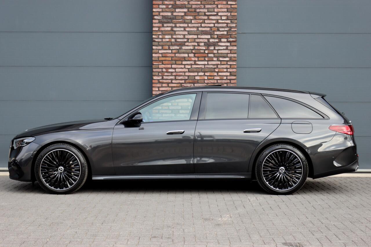 Mercedes-Benz E-estate 300 de AMG Line | MBUX Hyperscreen | Distronic+ | Burmester 4D | Memory | Stoelventilatie | 3D-Display | HUD | Trekhaak | Digital Light | Surround Camera |