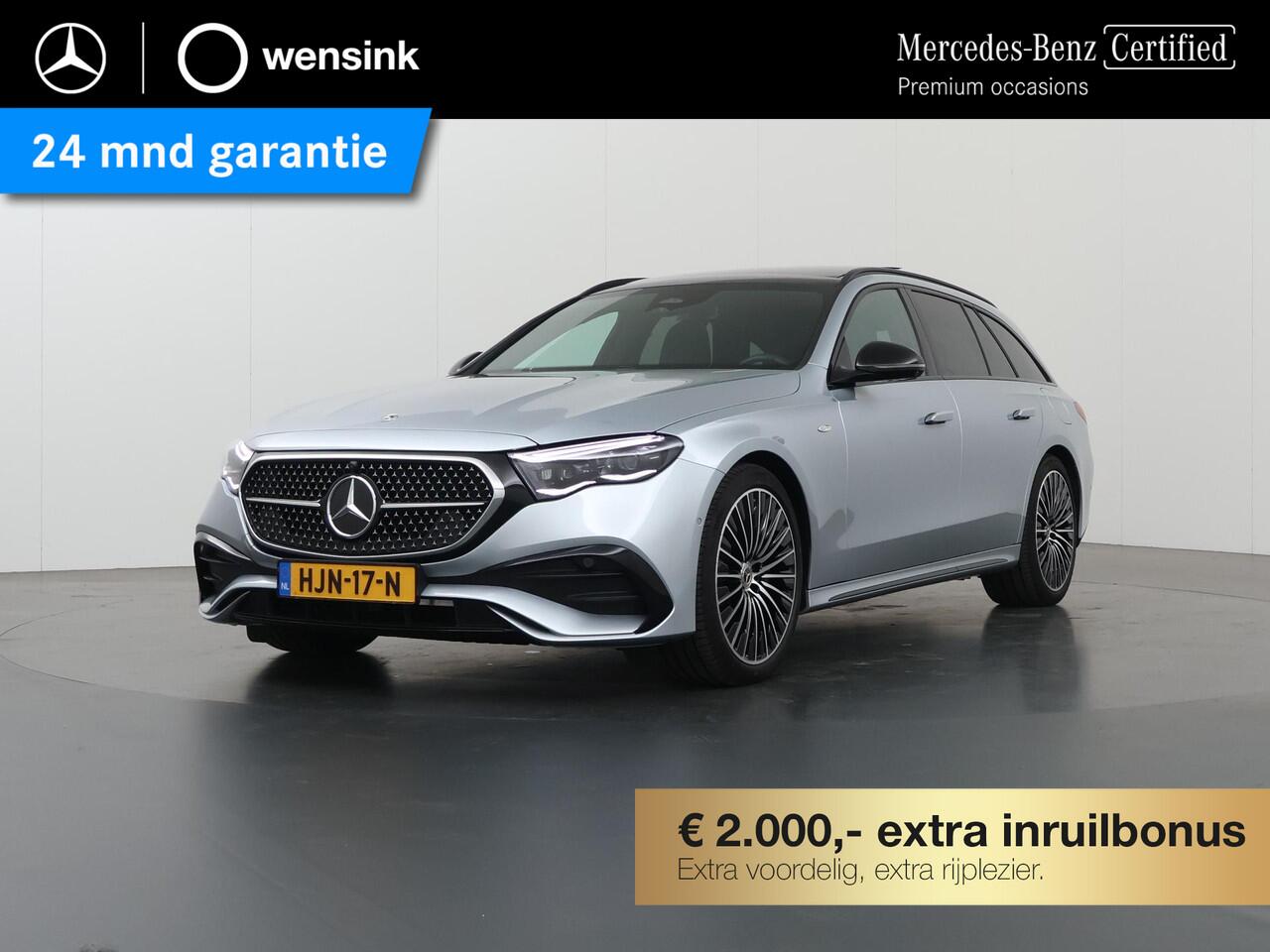 Mercedes-Benz E-estate 300 e Sport Edition | AMG Line | Panorama-schuifdak | Elektrische stoelen incl Memory | MBUX Superscreen | 360-camera |