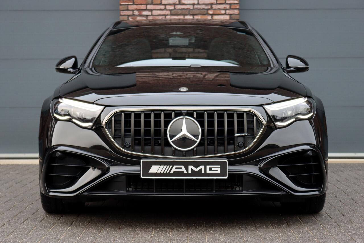 Mercedes-Benz E-estate AMG 53 4MATIC+ | 585pk | MBUX Hyperscreen | Achterasbesturing | Distronic | Memory | Burmester | Digital Light | Trekhaak | Surround Camera | AMG-Nightpakket | Augmented Reality |