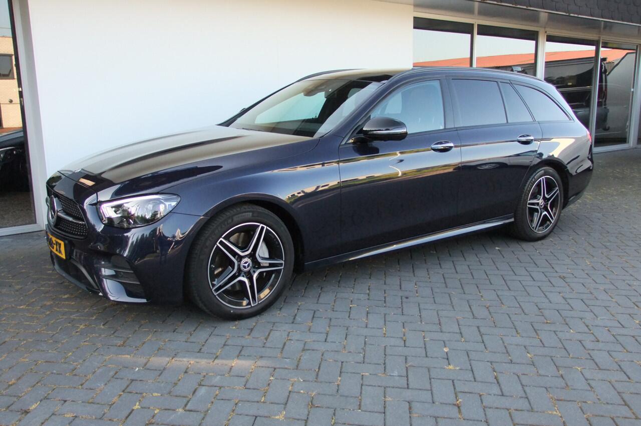 Mercedes-Benz E-estate 200 Business Solution AMG / Facelift / Burmester/ Memory/ Head-up/ Panorama/ Trekhaak af-fabriek/ Night pakket/ DAB / 360 camera/ Air balance