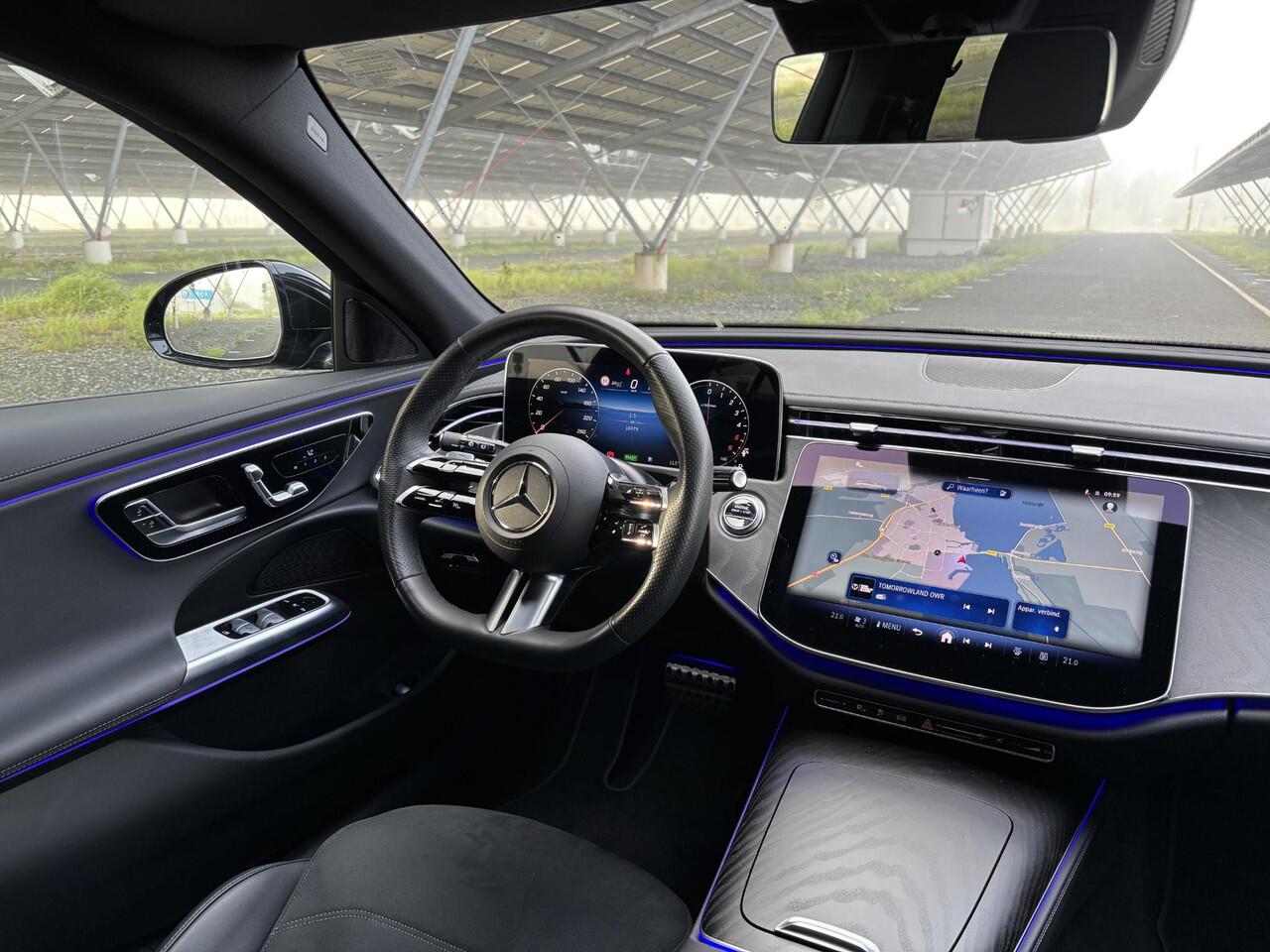 Mercedes-Benz E-estate 300 de AMG Line | Night | Trekhaak | Rij assistentie pakket | Winter pakket | Sfeerverlichting | 360 camera |