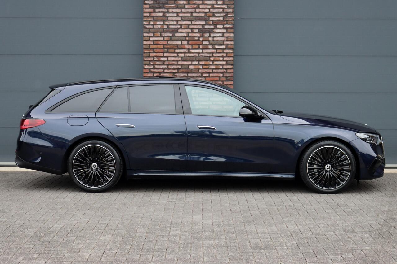 Mercedes-Benz E-estate 220 d 4MATIC AMG Line | Hyperscreen | Distronic+ | Panoramadak | Trekhaak | Burmester | Stoelventilatie | Verwarmd Stuurwiel | HUD | Memory | Digital Light |