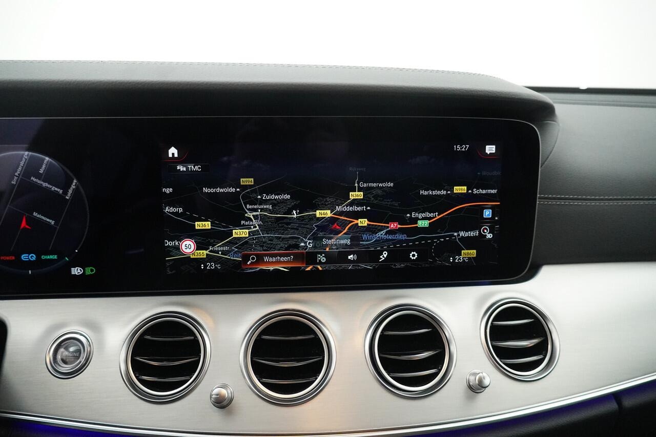 Mercedes-Benz E-estate BWJ 2022 / 211 PK E200 Business Solution AMG automaat | LEER | 360 CAMERA | SPORTSTOELEN | STOELVERW | NAVI | CLIMA | CRUISE |