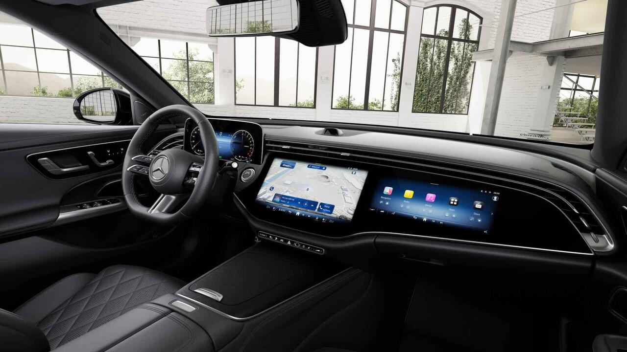 Mercedes-Benz E-estate 300e Sport Edition | Panoramaschuifdak | Premium Plus | Airmatic| Rijassistentiepakket Plus | Stoelventilatie | Burmester | Nappa leder |