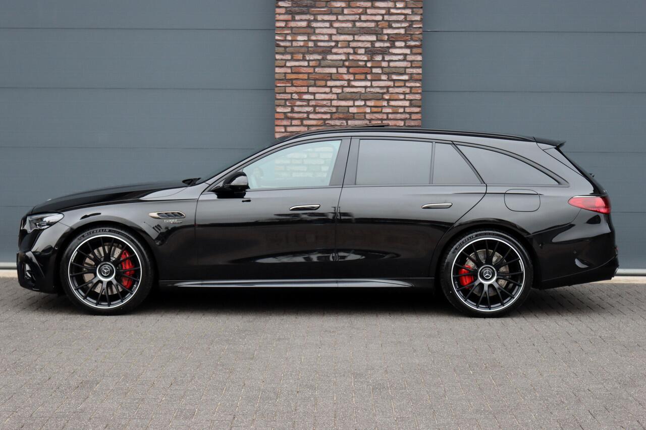 Mercedes-Benz E-estate AMG 53 4MATIC+ | 585pk | MBUX Hyperscreen | Achterasbesturing | Distronic | Memory | Burmester | Digital Light | Trekhaak | Surround Camera | AMG-Nightpakket | Augmented Reality |