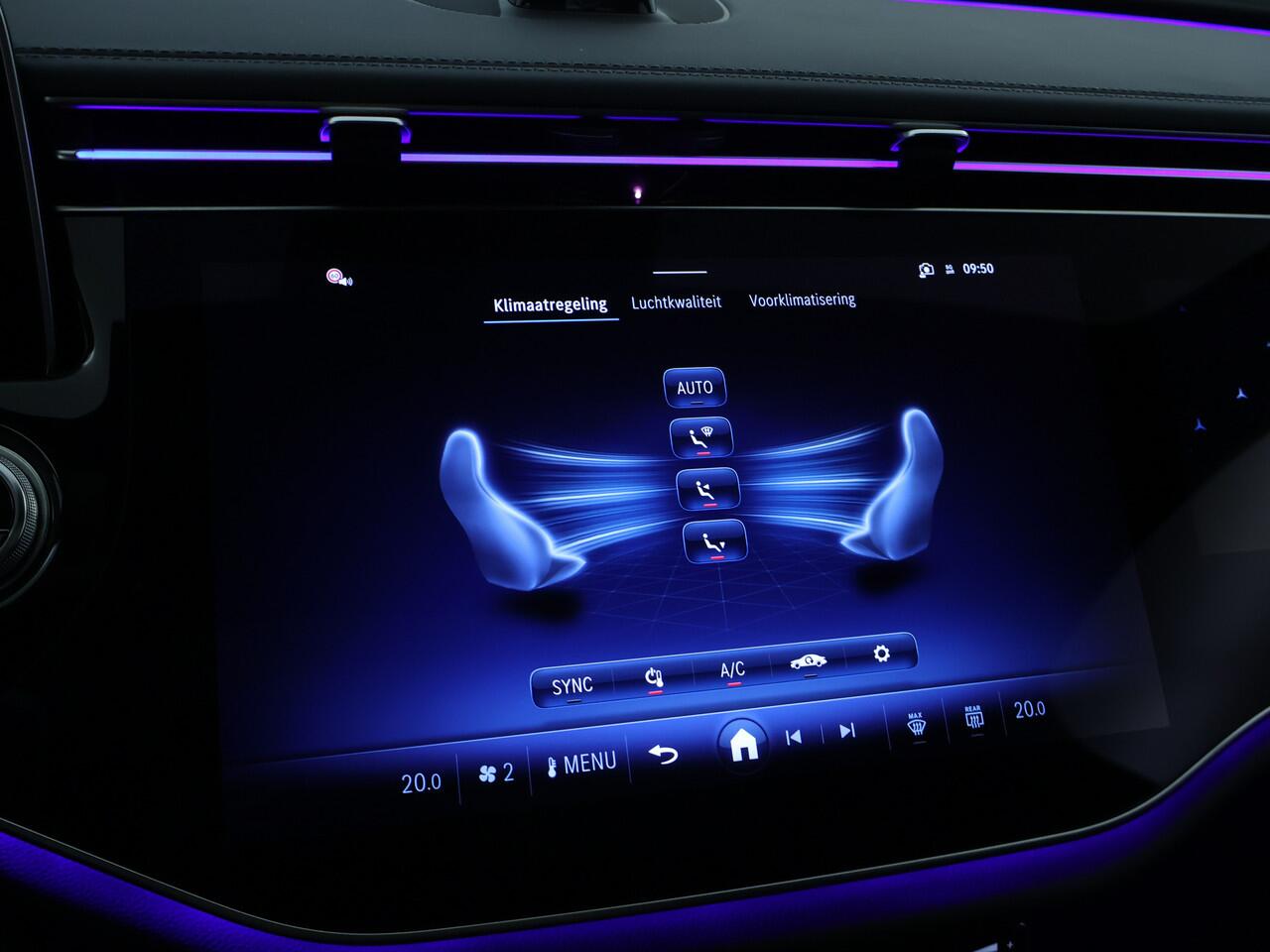 Mercedes-Benz E-estate 300 e AMG Plug-In Hybride | Trekhaak | Voorpassagiersdisplay | Stoelkoeling/stoelverwarming | 360° camera | Apple CarPlay | Inclusief 24 maanden MB Certified garantie voor Europa.