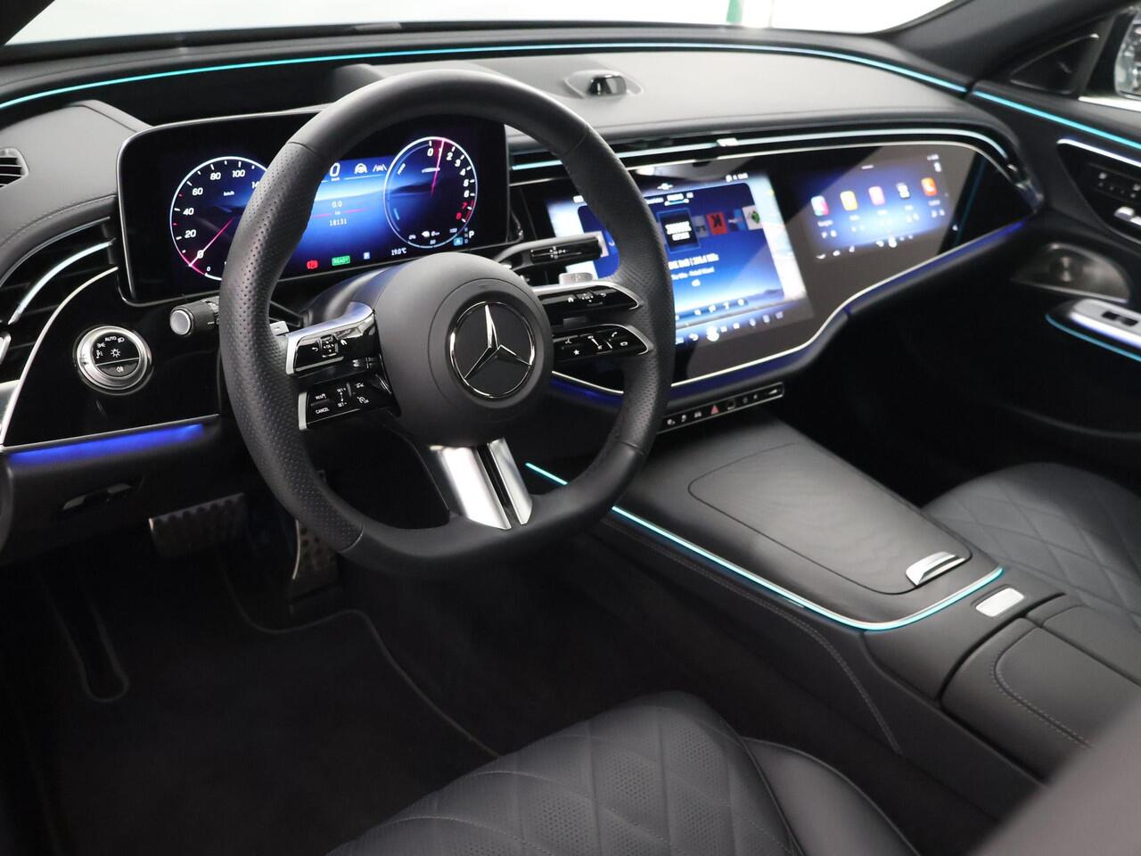 Mercedes-Benz E-estate 300e Sport Edition | Luchtvering | Superscreen | Stoelkoeling | Trekhaak | Nappaleder |