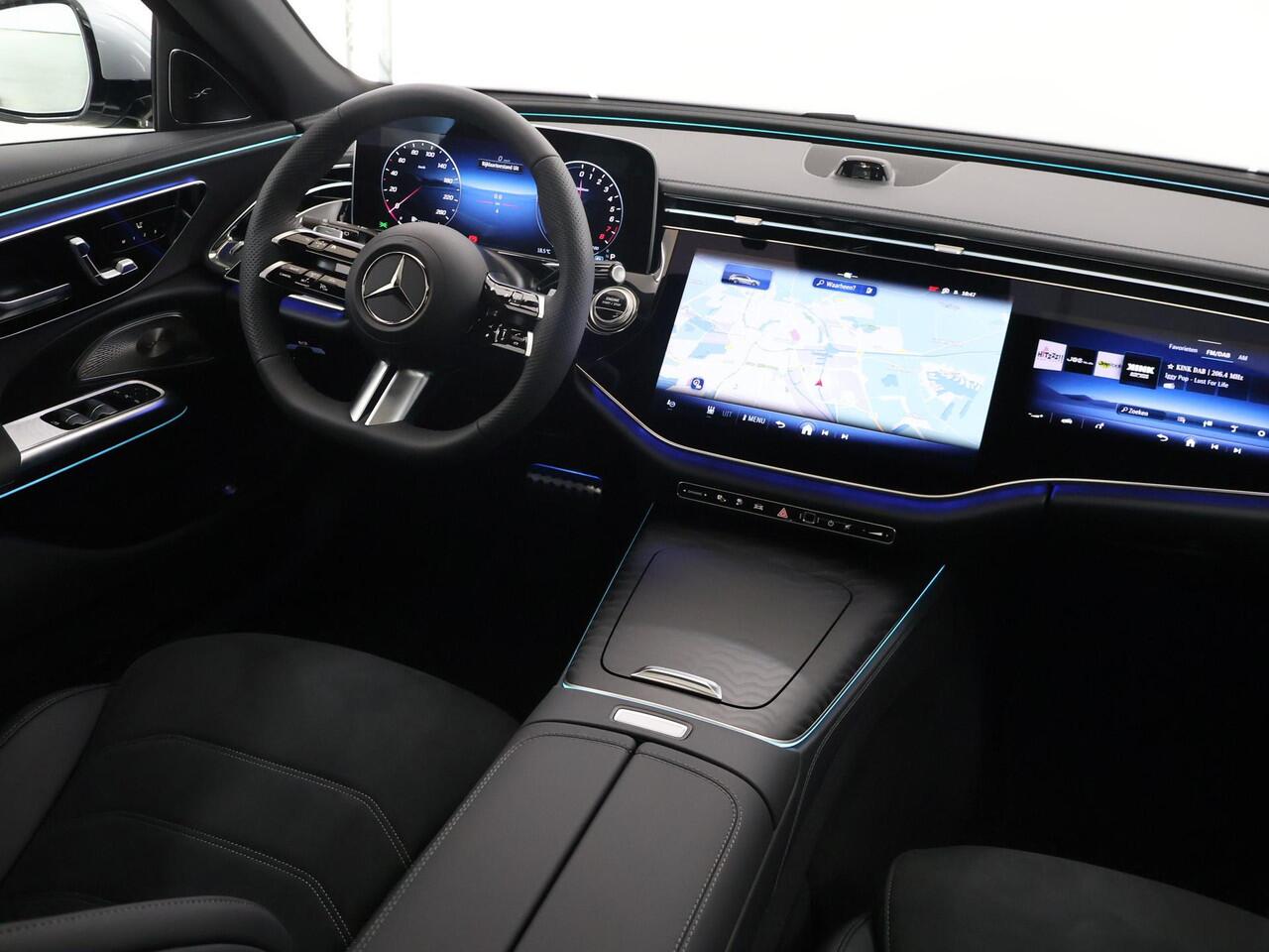 Mercedes-Benz E-estate 300e Sport Edition | Panoramadak | Superscreen | Distronic | Apple Carplay | 360 camera | Trekhaak | AMG Styling | Bumester sound | Digital Light | 20INCH LM Velgen