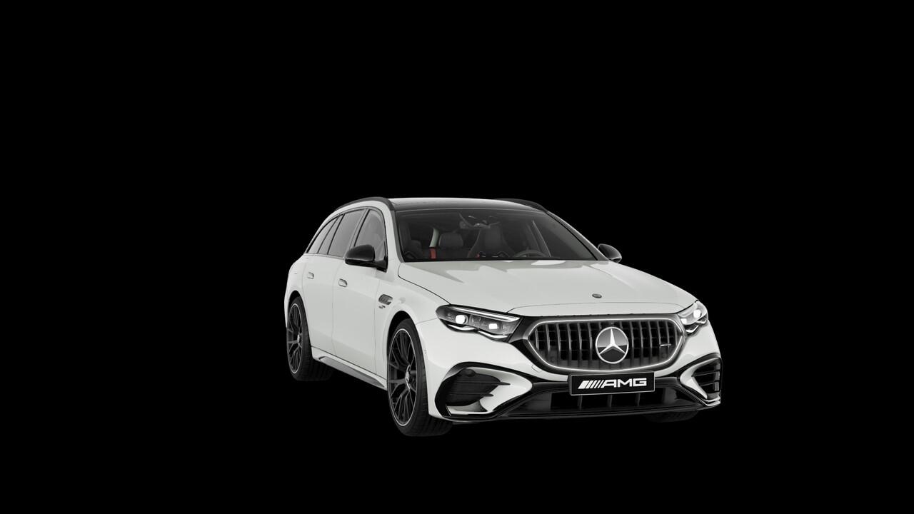 Mercedes-Benz E-estate AMG 53 Hybrid 4Matic+, MANUFAKTUR, pano, tr.haak, Burmester, PARKTRONIC, ACC, memory, 360 camera, keyless, privacy