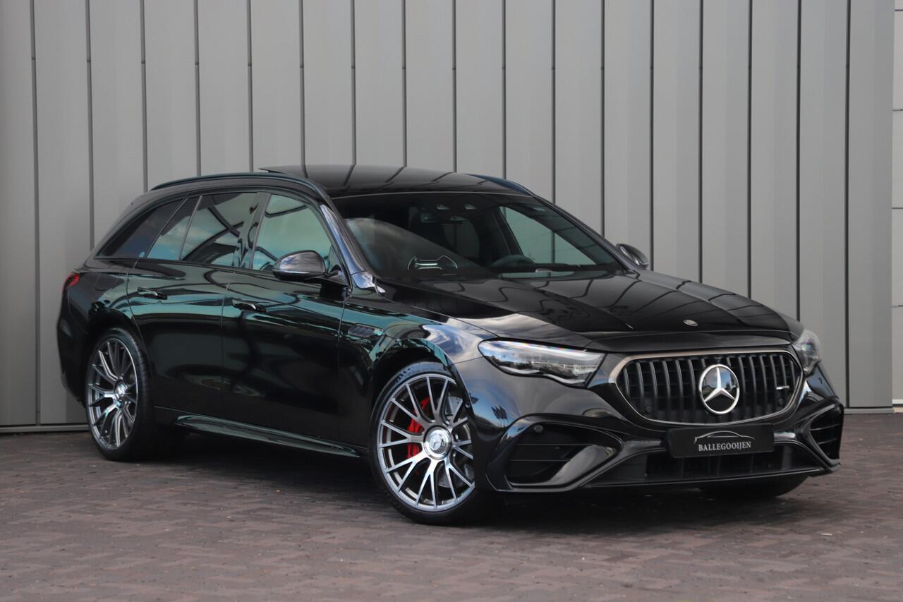 Mercedes-Benz E-estate Estate AMG 53 Hybrid 4-MATIC+ | 612PK | Achterasbesturing | Head-up | Carbon | Burmester 4D | Keyles-go | Sfeerverlichting | Digital-light | AMG Dynamic Plus-pakket | 2024.