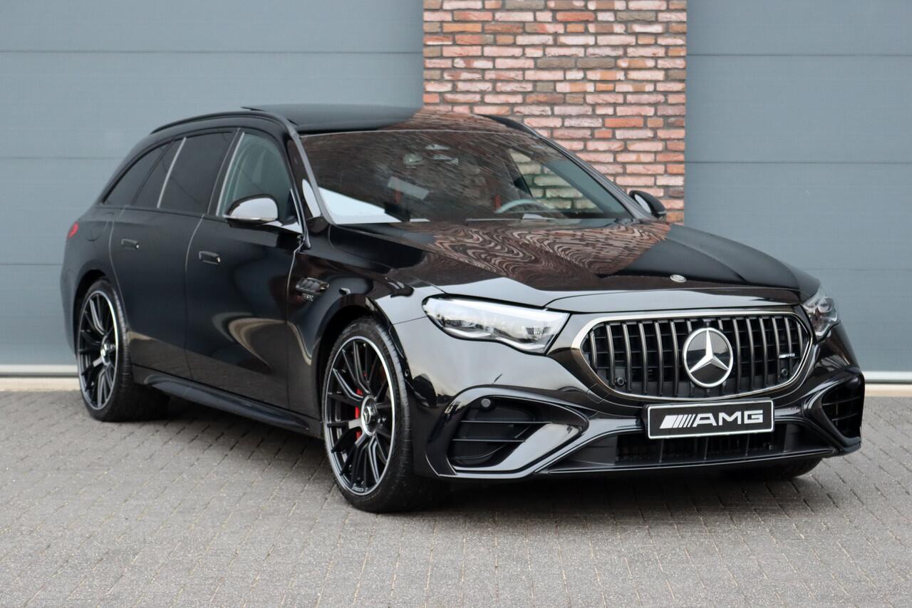 Mercedes-Benz E-estate AMG 53 4MATIC+ | 585pk | MBUX Hyperscreen | Achterasbesturing | Distronic | Memory | Burmester | Digital Light | Trekhaak | Surround Camera | AMG-Nightpakket | Augmented Reality |