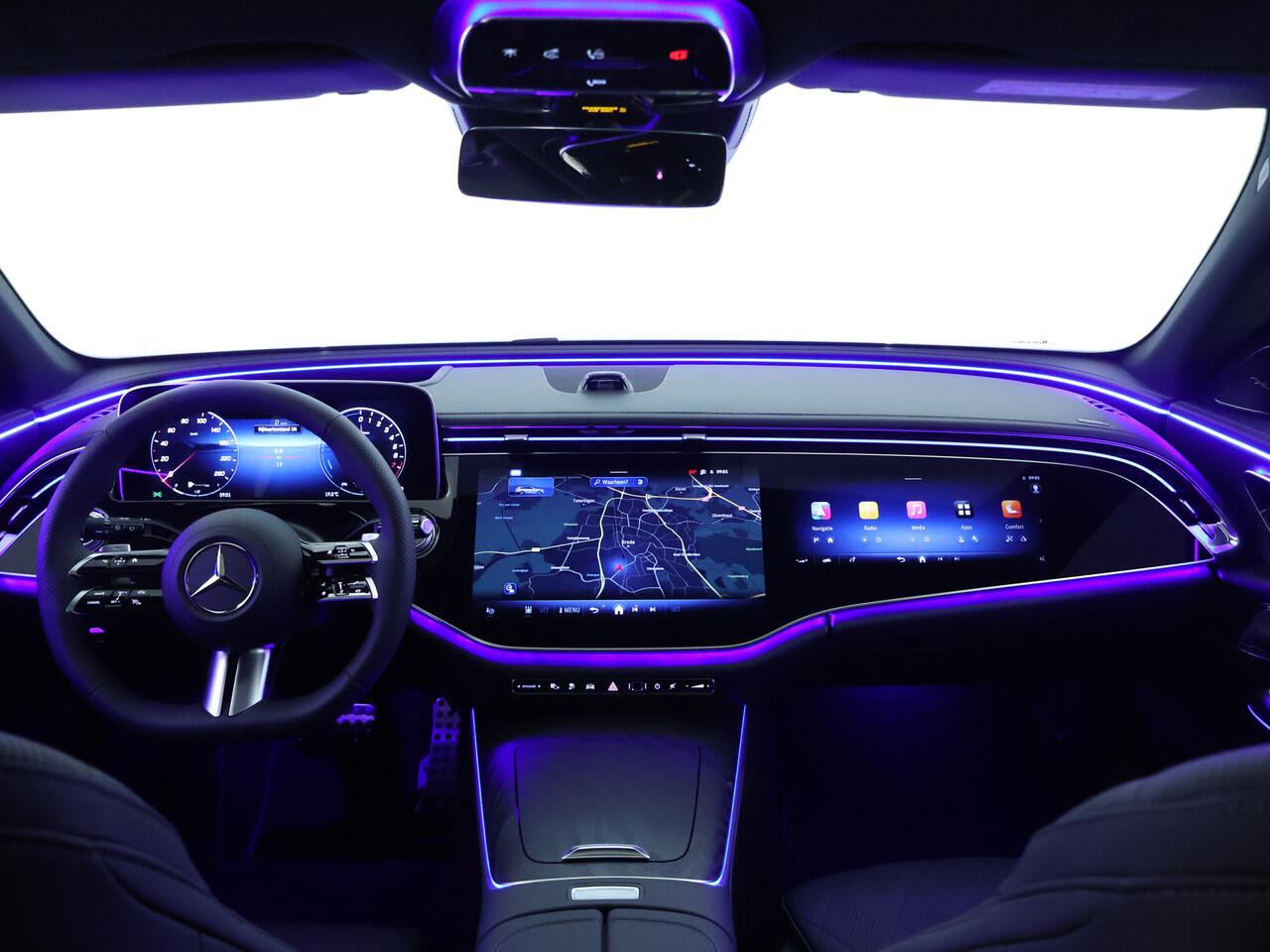 Mercedes-Benz E-estate 300 e Sport Edition | Trekhaak | Rijassistentiepakket Plus | Premium Plus pakket | Akoestisch comfortpakket | 360°-camera | Winter pakket | Head-up display | Stoelventilatie voor | Nappaleder |