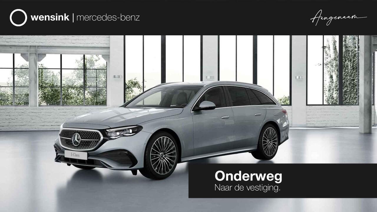 Mercedes-Benz E-estate 300e Sport Edition | Panoramaschuifdak | Lederpakket | Stoelventilatie | Dodehoekassistent | Trekhaak | MBUX Superscreen |