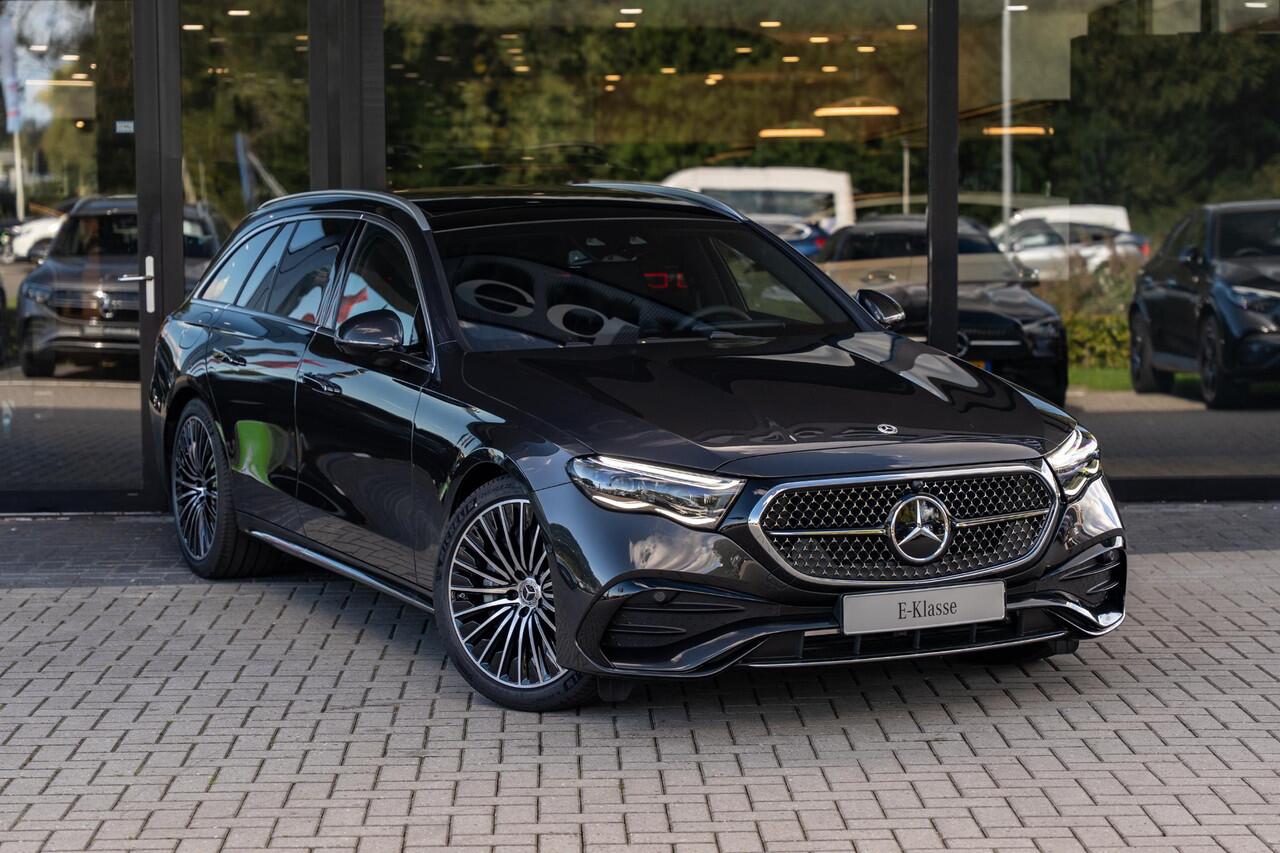 Mercedes-Benz E-estate 300e Sport Edition | Panoramaschuifdak | Premium pakket | Rijassistentiepakket Plus | Leder pakket | Burmester | Stoelventilatie |