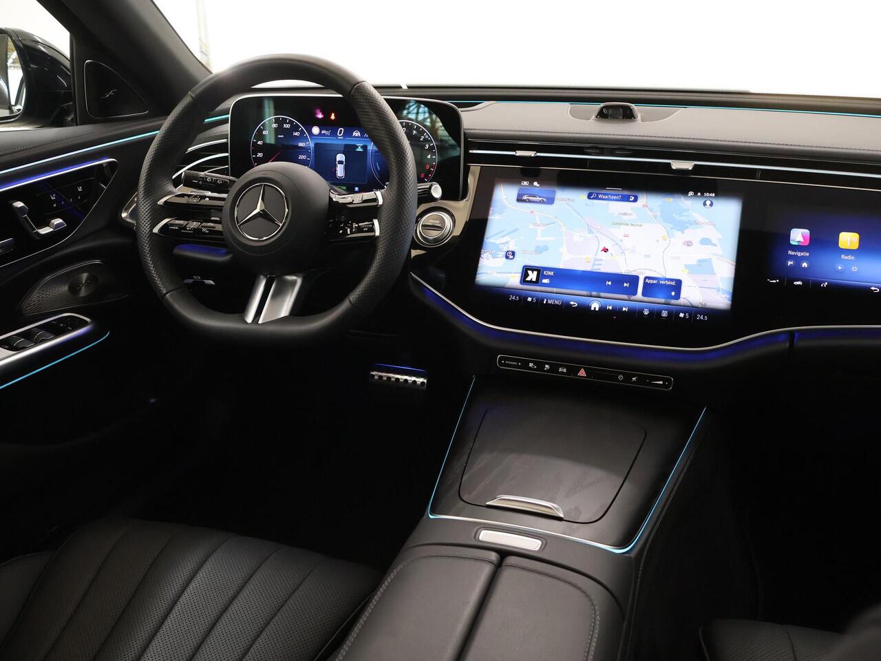 Mercedes-Benz E-estate 300 de AMG Line | Superscreen | Massage | Leder | Luchtvering volledig | Nieuwprijs 109.941 euro |