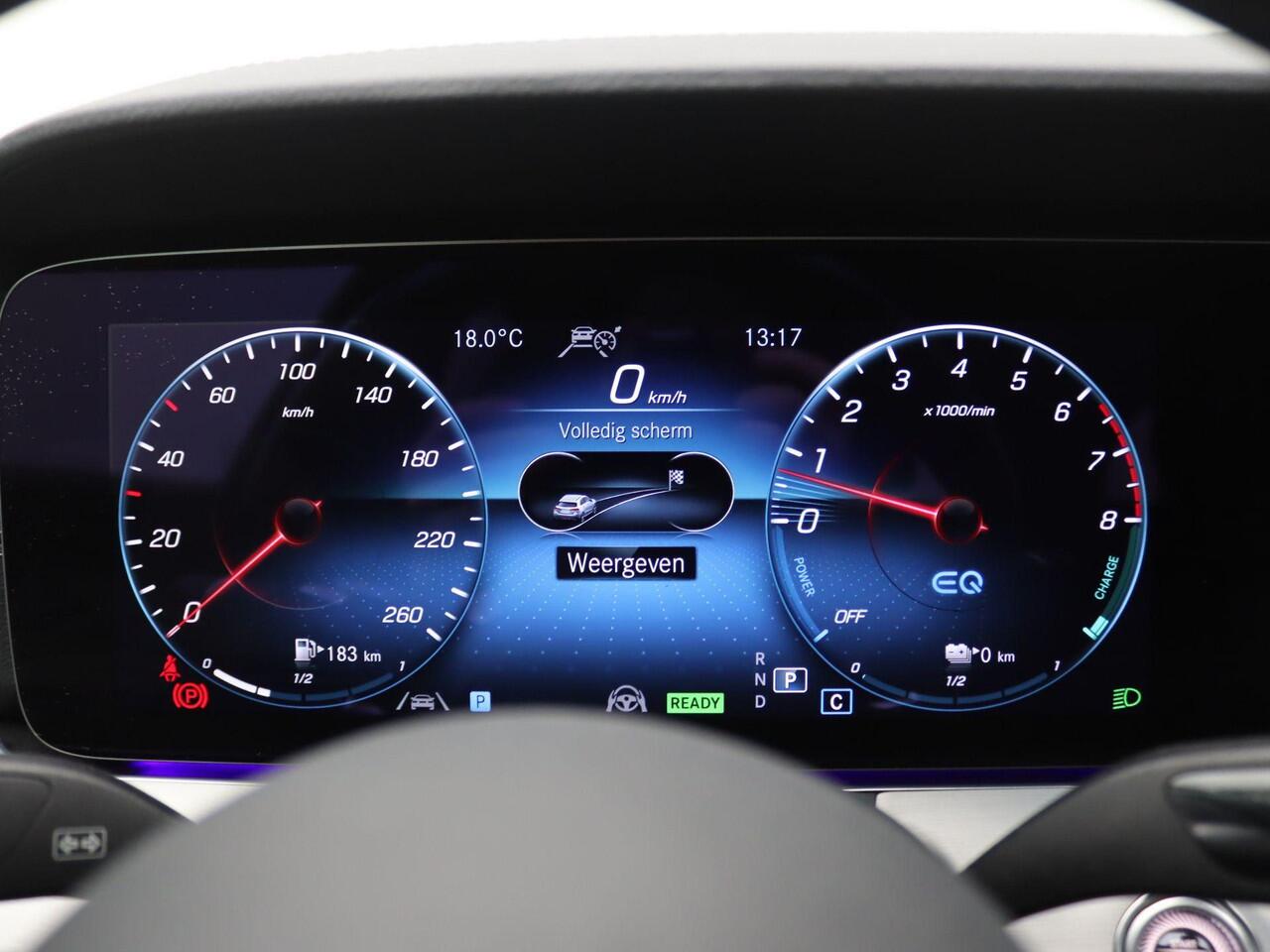 Mercedes-Benz E-estate 300 e Business Solution AMG 320PK Aut. SOH 98%, Pano-Schuifdak, Trekhaak, Adaptieve Cruise Controle, Head-Up Display, 360gr. Camera, Side Assist, Keyless, 18" LM Velgen, Stoelverwarming