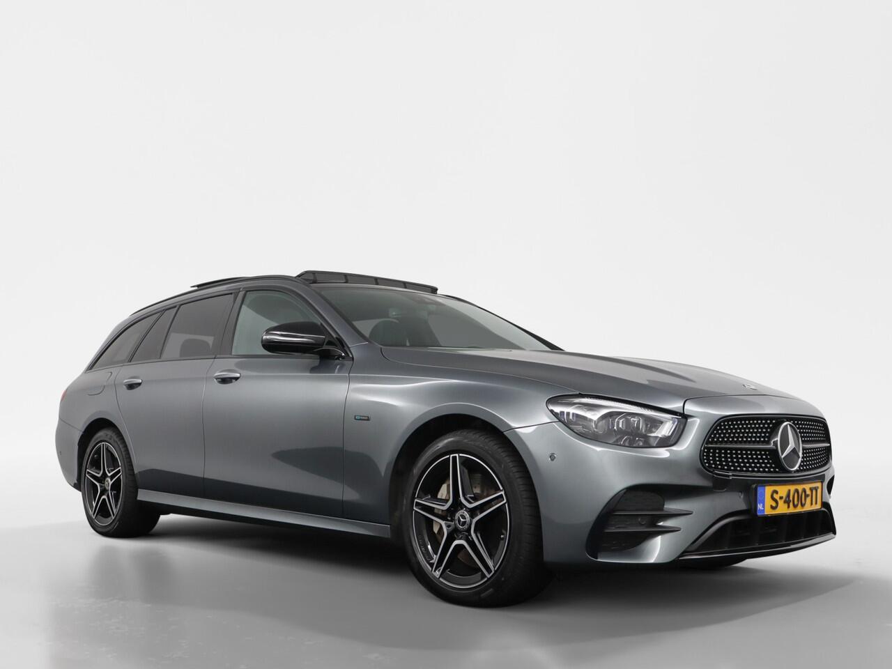 Mercedes-Benz E-estate 300 de AMG Night Ed. | Panorama | Widescreen | Leer | Burmester | Afn.Trekhaak - RIJKLAAR