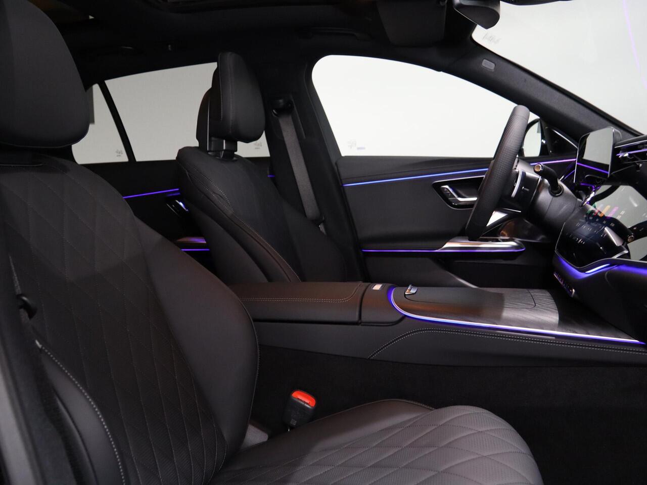 Mercedes-Benz E-estate 300e Sport Edition | Panoramaschuifdak | Premium pakket | Leder pakket | Burmester | Stoelventilatie | Night pakket | Trekhaak |