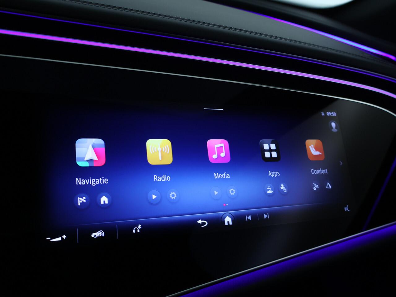 Mercedes-Benz E-estate 300 e AMG Plug-In Hybride | Trekhaak | Voorpassagiersdisplay | Stoelkoeling/stoelverwarming | 360° camera | Apple CarPlay | Inclusief 24 maanden MB Certified garantie voor Europa.