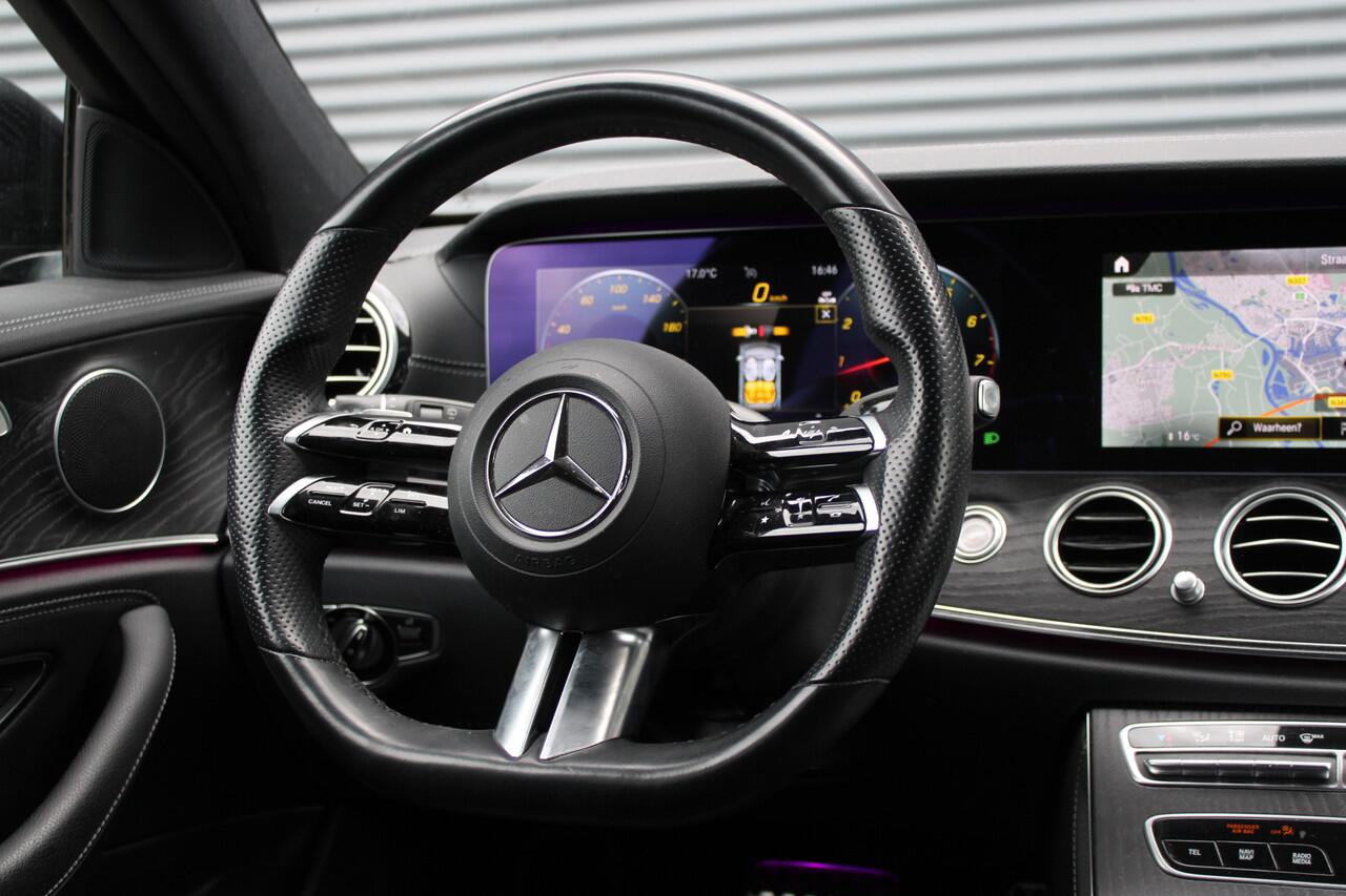 Mercedes-Benz E-estate 200 Business Solution AMG Trekhaak Leder Sfeerverlichting Full-LED NL-Auto