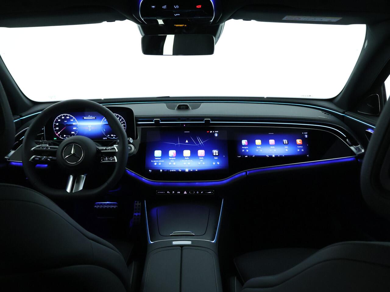 Mercedes-Benz E-estate 300 e Sport Edition | Trekhaak | Nightpakket | Rijassistentiepakket Plus | 360°-camera | Stoelventilatie voor | Winter pakket | KEYLESS GO-pakket | 20 inch AMG velgen zwart | Memorypakket |