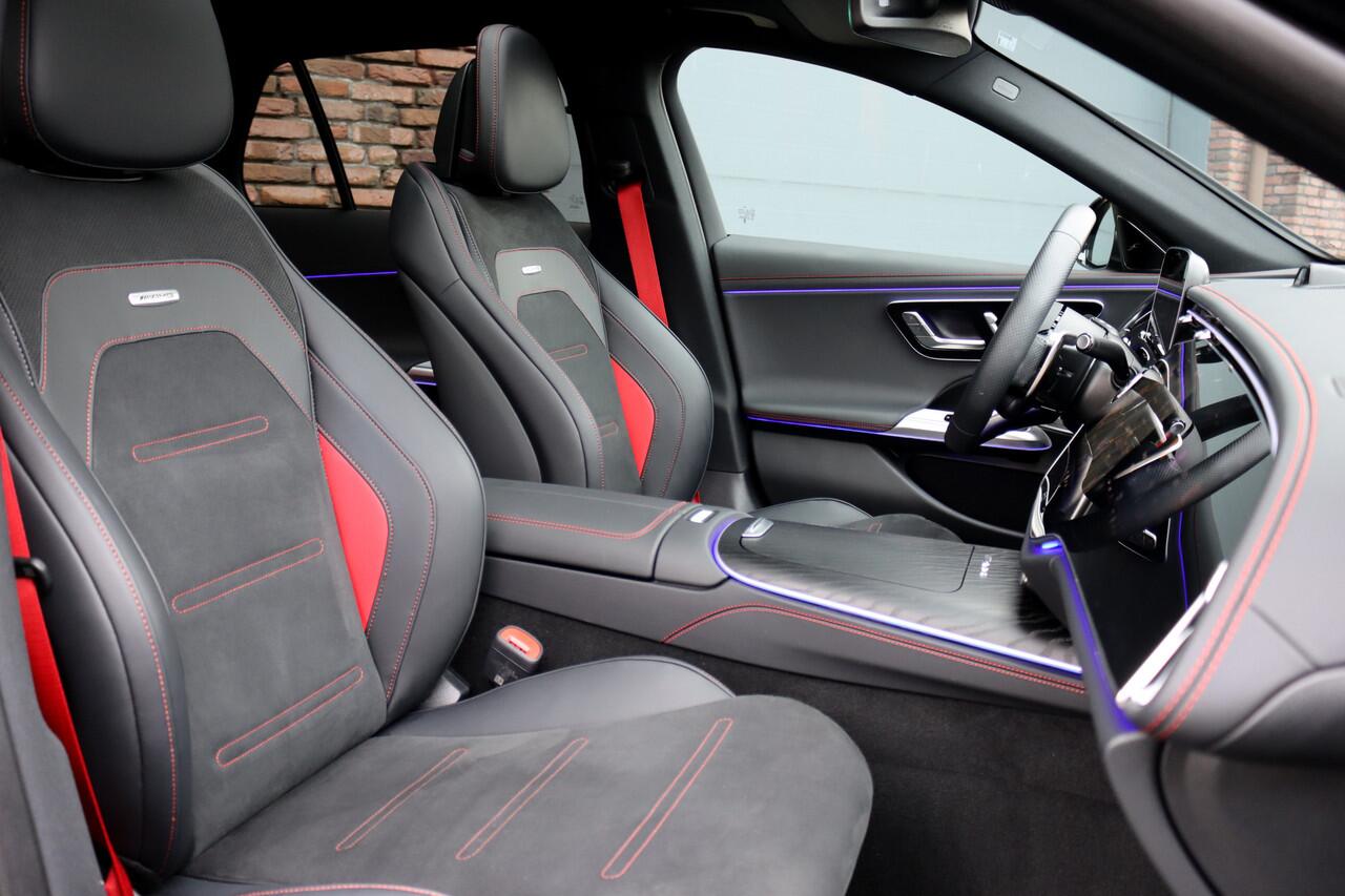 Mercedes-Benz E-estate AMG 53 4MATIC+ | 585pk | MBUX Hyperscreen | Achterasbesturing | Distronic | Memory | Burmester | Digital Light | Trekhaak | Surround Camera | AMG-Nightpakket | Augmented Reality |