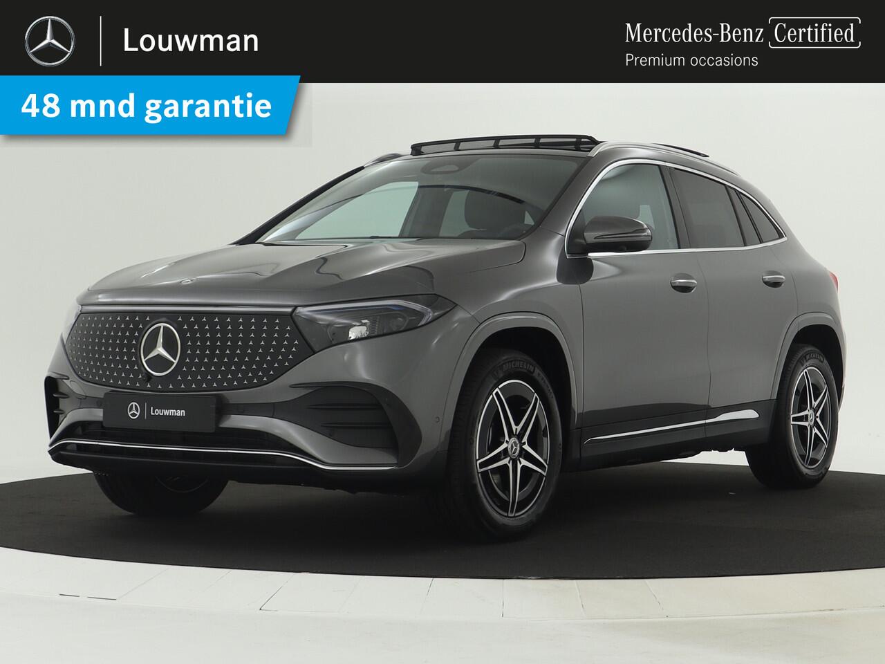 Mercedes-Benz EQA 250+ AMG Line 71 kWh | Parkeerpakket met 360°-camera | Voorstoelen met Memory | KEYLESS-GO comfort pakket | GUARD 360° Voertuigbescherming Plus | Dodehoekassistent | EASY PACK achterklep |