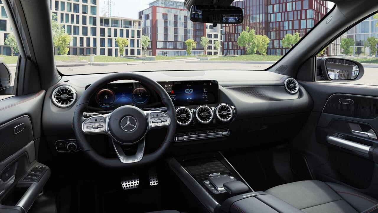 Mercedes-Benz EQA 250+ AMG Line 71 kWh | Night pakket | Widescreen | Stoelverwarming | Sfeerverlichting |