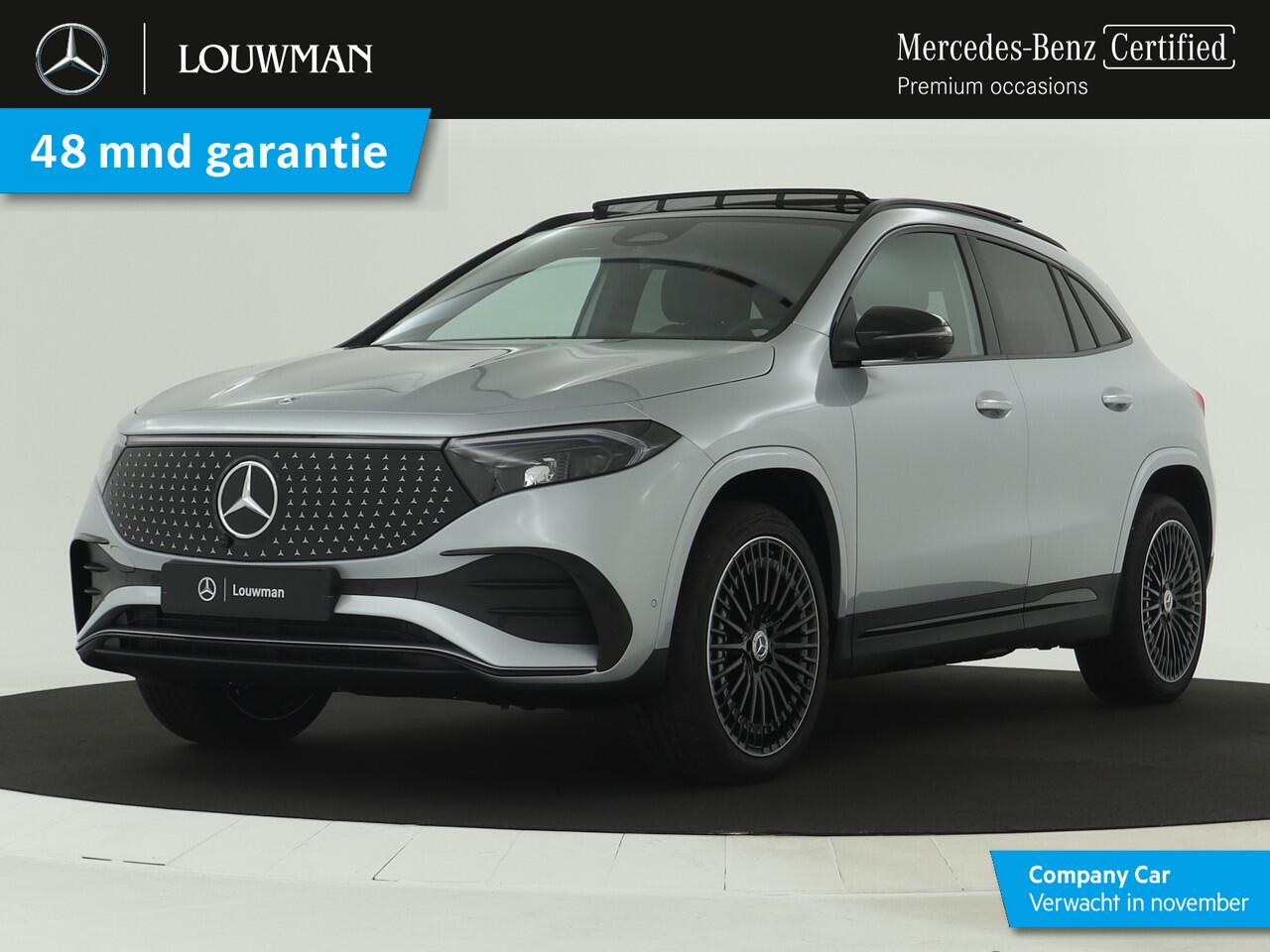 Mercedes-Benz EQA 250+ AMG Line LIMITED 71 kWh | Nightpakket | Premium pakket | Winter pakket | Dodehoekassistent | Parkeerpakket met 360°-camera | GUARD 360° Voertuigbescherming Plus | Burmester Surround Sound systeem | EASY PACK achterklep |