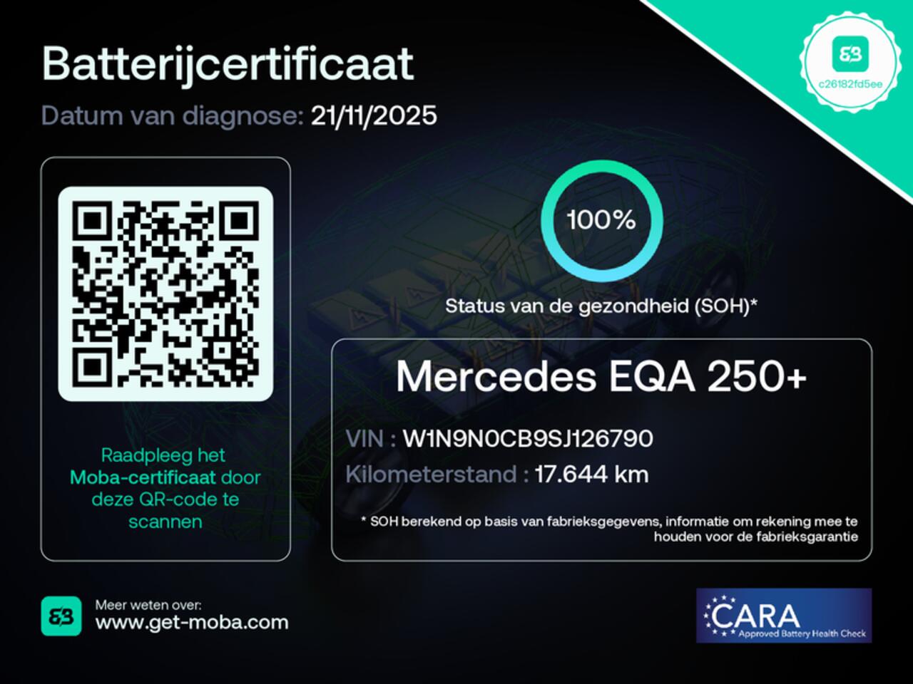 Mercedes-Benz EQA 250+ Business Solution 71 kWh