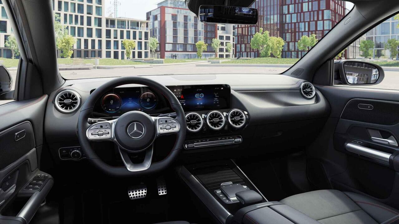 Mercedes-Benz EQA 250+ AMG Line 71 kWh | Premium pakket | Panoramadak | Advanced Audio | Stoelverwarming |