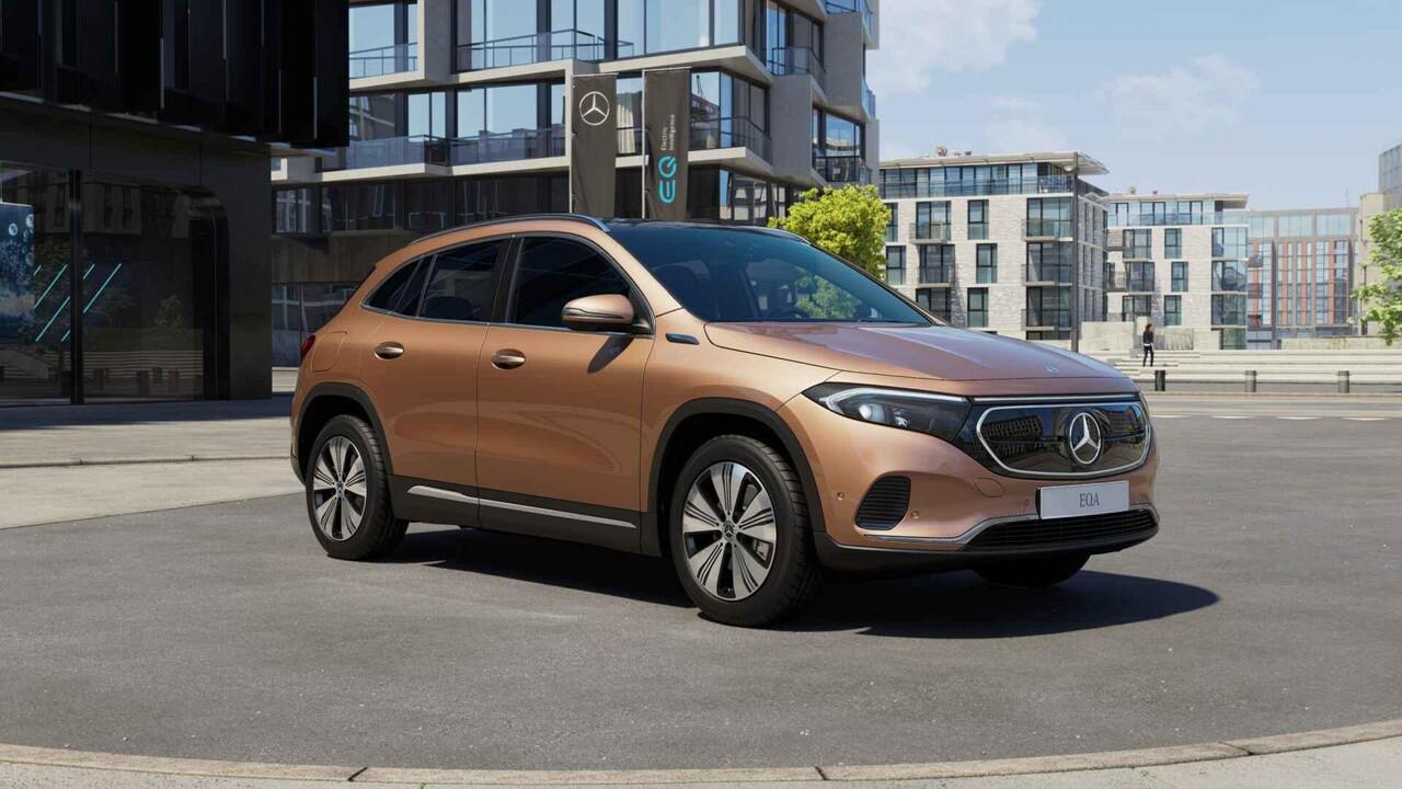 Mercedes-Benz EQA 250 Business Solution Luxury 67 kWh | Burmester | Panoramadak | Headup | Memory | Keyless | 360 graden camera | Stoelverwarming |