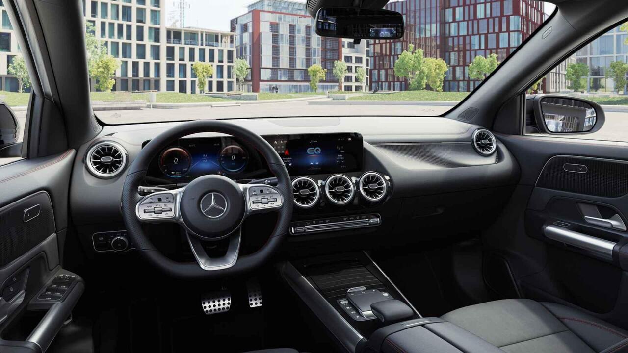 Mercedes-Benz EQA 250+ AMG Line 71 kWh | Night pakket | Stoelverwarming | Widescreen | Sfeerverlichting |