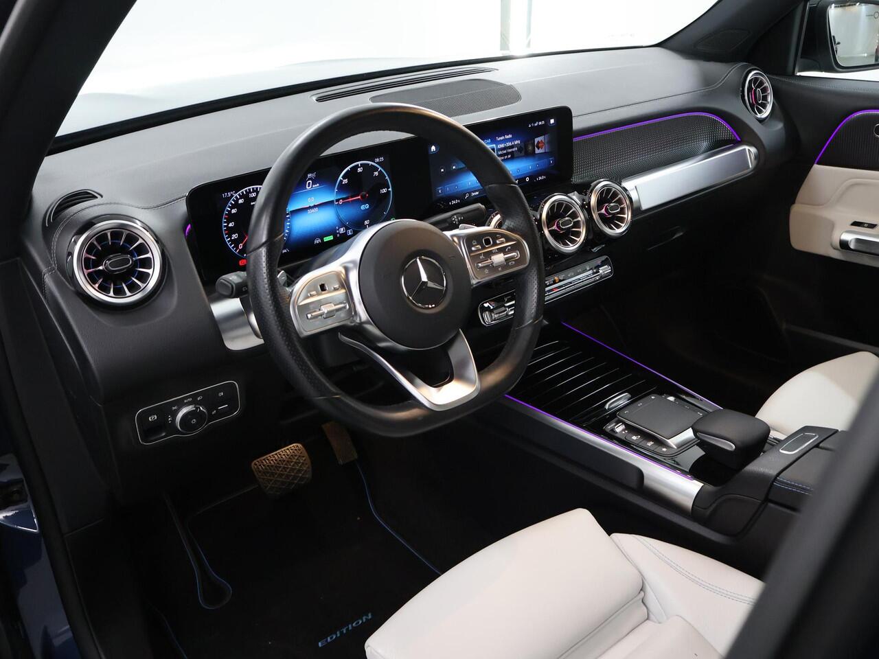 Mercedes-Benz EQB 350 4MATIC AMG Line 67 kWh | SOH 97% | Stoelverwarming | Keyless | 20" lichtmetalen velgen | Trekhaak | Achteruitrijcamera |