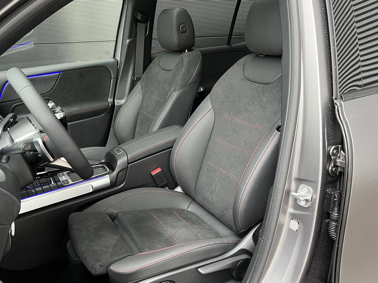 Mercedes-Benz EQB 250+ AMG Line | Mat Grijs | Night Pakket | Panoramadak | Dodehoekassistent | Donkergetint Glas Achter | Apple CarPlay | Android Auto | Advanced Sound System | Sfeerverlichting | Stoelverwarming | Verschuifbare Achterstoelen